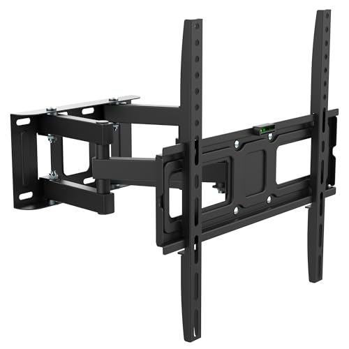 Atlantis P022-E20SDN TV-Wandhalterung schwenkbar und neigbar, Wandhalterung für Fernseher von 32 bis 65 Zoll, max. 35 kg, max. VESA 400 x 400, vertikale Neigung von -12° bis +12°, 180° drehbar. von Atlantis