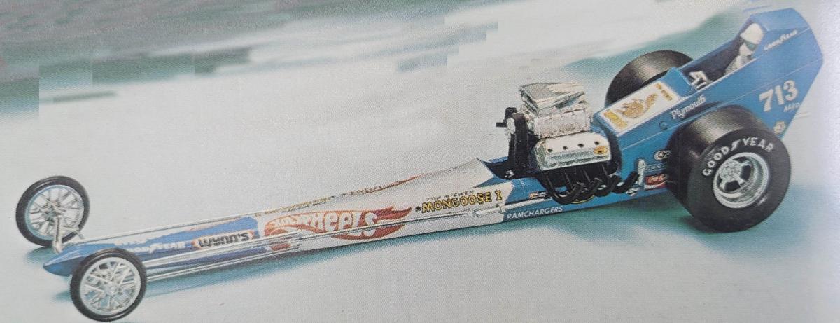 Tom McEwen Mongoose Front Engine Rail Dragster Tom McEwen Mongoose Front Engine Rail Dragster von Atlantis