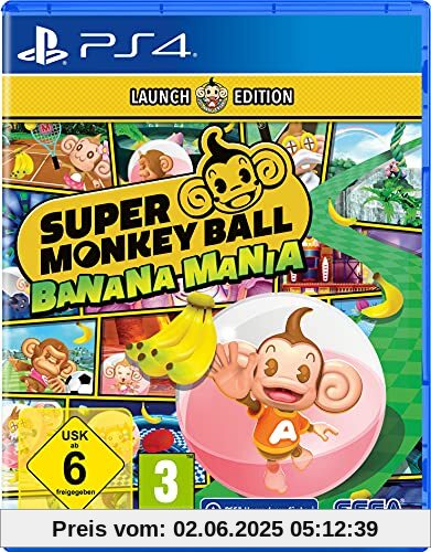Super Monkey Ball Banana Mania Launch Edition (Playstation 4) von Atlus