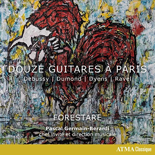 12 Guitares à Paris - Werke von Debussy, Ravel u.a. von Atma (Note 1 Musikvertrieb)