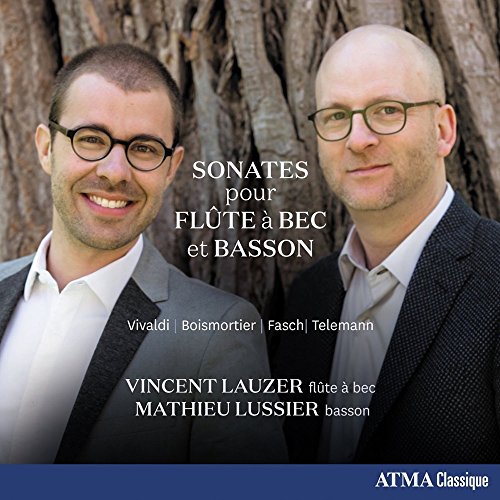 Sonates pour flûte à bec et basson von Atma Classique