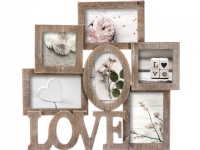 Atmosphera LOVE Fotorahmen mit Platz für 6 Fotos Atmosphera LOVE Fotorahmen mit Platz für 6 Fotos von Atmosphera