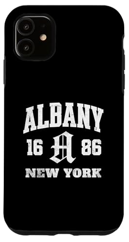 Albany New York 1686 Blackout Urban Street Pride Hülle für iPhone 11 von Atomic Gorilla
