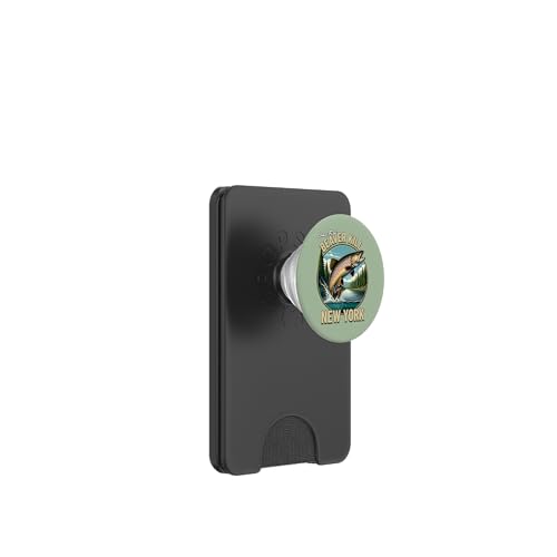 Biber Kill Fishing - Classic New York Forellengewässer PopSockets PopWallet für MagSafe Biber Kill Fishing - Classic New York Forellengewässer PopSockets PopWallet für MagSafe von Atomic Gorilla