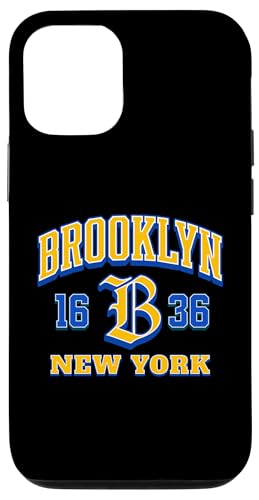 Brooklyn New York 1636 Streetwear mit urbanem Erbe Hülle für iPhone 12/12 Pro von Atomic Gorilla