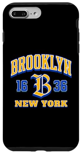 Brooklyn New York 1636 Streetwear mit urbanem Erbe Hülle für iPhone 7 Plus/8 Plus von Atomic Gorilla