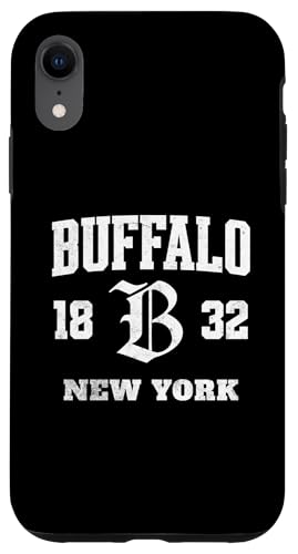 Buffalo New York 1832 Gotischer Rostgürtel Pride Hülle für iPhone XR von Atomic Gorilla