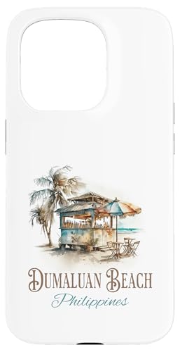Dumaluan Beach Tiki Bar Aquarell Design - Philippinen Hülle für iPhone 15 Pro Dumaluan Beach Tiki Bar Aquarell Design - Philippinen Hülle für iPhone 15 Pro von Atomic Gorilla