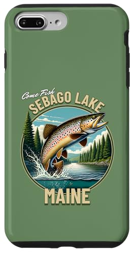Sebago Forellenangeln - Maine Wilderness Hülle für iPhone 7 Plus/8 Plus von Atomic Gorilla