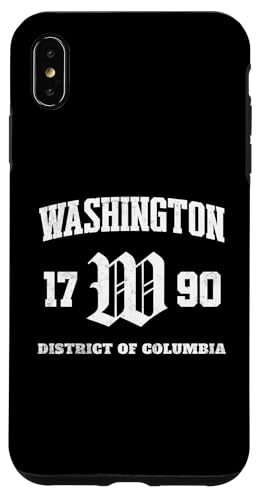 Washington DC 1790 Heritage Street im Gotischen Viertel Hülle für iPhone XS Max von Atomic Gorilla