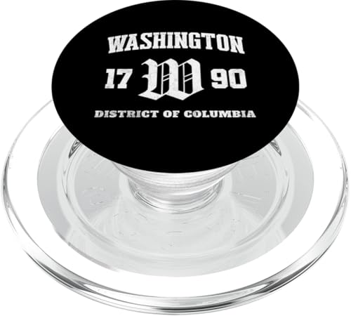 Washington DC 1790 Heritage Street im Gotischen Viertel PopSockets PopGrip für MagSafe von Atomic Gorilla