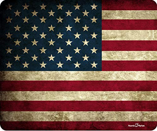 US American Flag Grunge Dick Maus Pad von Atomic Market