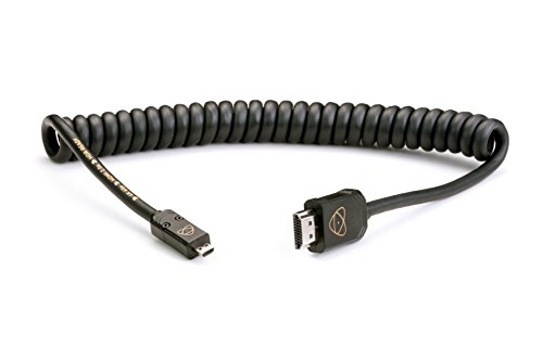 Atomos ATOM4K60C2 HDMI Kabel Micro 40 cm, Cast Connector (80 cm Extended) schwarz von Atomos