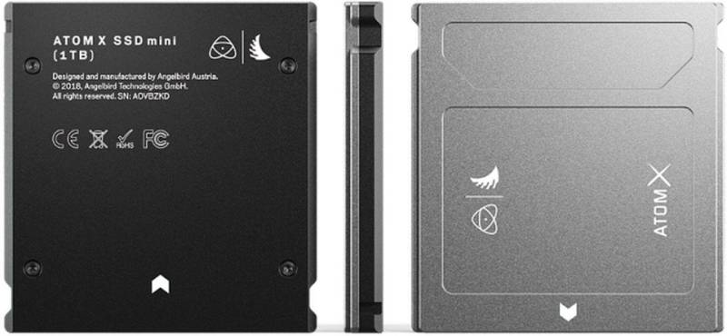 Atomos Angelbird Atom X SSDMini 1TB SSD Festplatte externer Speicher von Atomos