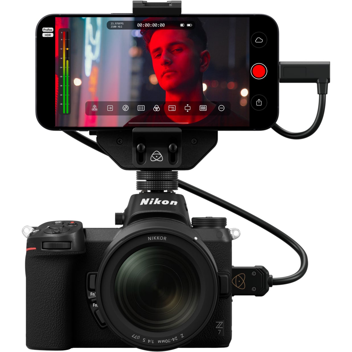 Atomos Ninja Phone Recorder Monitor for iPhone 15 Pro / Pro Max Atomos Ninja Phone Recorder Monitor for iPhone 15 Pro / Pro Max von Atomos