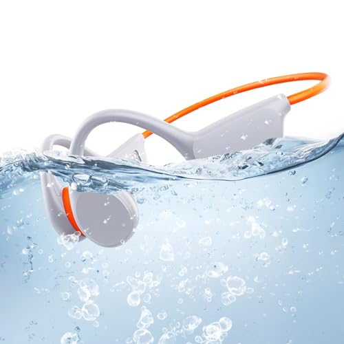 Atopskins IPX8 wasserdichte Knochenschall Kopfhörer Schwimmen, Unterwasser Schwimmkopfhörer Knochenschall Bluetooth 5.3 Mit 32GB MP3 Player Schwimmen Surfen schwimmkopfhörer zum Schwimmen (weißgelb) Atopskins IPX8 wasserdichte Knochenschall Kopfhörer Schwimmen, Unterwasser Schwimmkopfhörer Knochenschall Bluetooth 5.3 Mit 32GB MP3 Player Schwimmen Surfen schwimmkopfhörer zum Schwimmen (weißgelb) von Atopskins