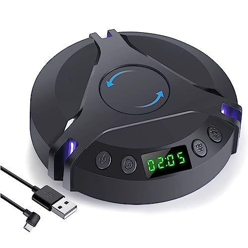 Undetectable Mouse Jiggler by ATOPT, Mouse Mover Device Shake Wiggler with ON/OFF Switch, LED Display, Breathing Light and Drive Free USB Cable, Moves Mouse Automatically, Keep PC Screen Active, Black von Atpot