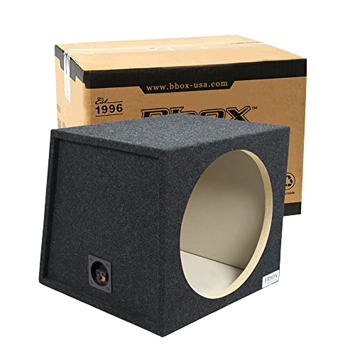 Bbox Subwoofer-Gehäuse, 15 Zoll (38,1 cm) – Auto-Subwoofer-Boxen und -Gehäuse – Premium-Subwoofer-Box verbessert die Audioqualität, Klang und Bass, Rot und Schwarz – Anthrazit von Atrend