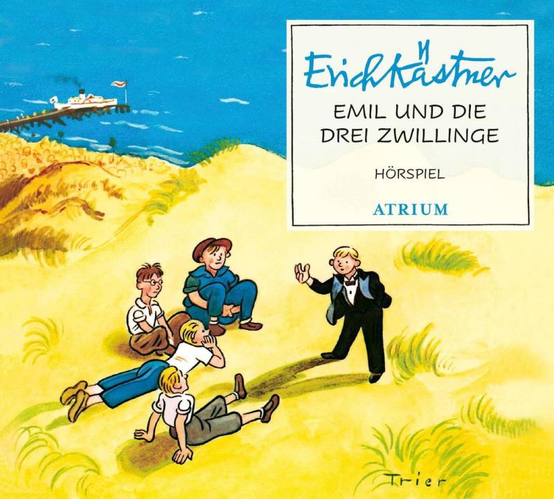 Atrium Hörspiel Emil und die drei Zwillinge von Atrium