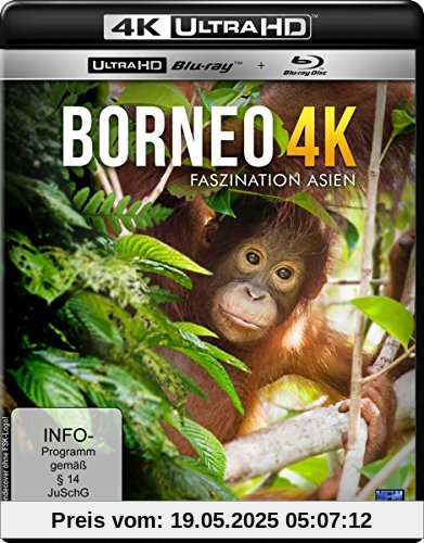 Borneo - Faszination Asien  (4K Ultra HD) (+ Blu-ray) von Attila Tenki