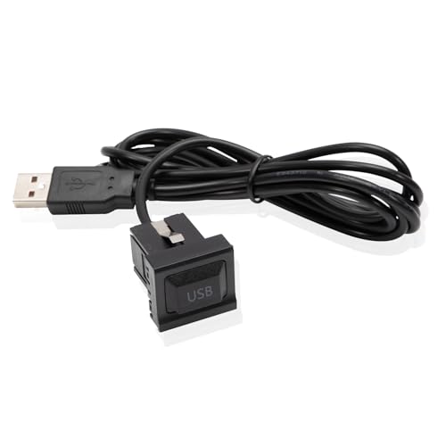Attisfiera USB Buchse Adapter Kable für Golf GTI R MK5 Scirocco Jta Rabbit Auto USB Audiokabel Adapter von Attisfiera