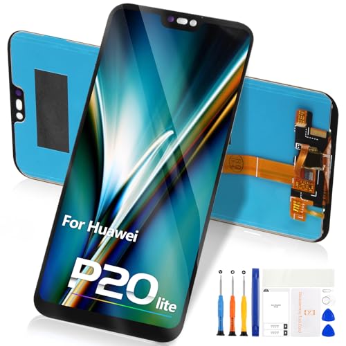 Bildschirm für Huawei P20 Lite/Nova 3e LCD Display, für LCD P20 Lite Touchscreen Digitizer Glass Ersatz Replacement Assembly für Nova 3E Bildschirm ANE-LX2 ANE-L22 ANE-LX1 ANE-L21 ANE-AL00 Bildschirm für Huawei P20 Lite/Nova 3e LCD Display, für LCD P20 Lite Touchscreen Digitizer Glass Ersatz Replacement Assembly für Nova 3E Bildschirm ANE-LX2 ANE-L22 ANE-LX1 ANE-L21 ANE-AL00 von Atwist