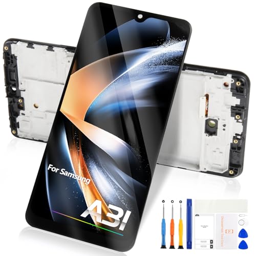 Bildschirm für Samsung Galaxy A31 LCD Display - für Galaxy A31 LCD Touchscreen Digitizer SM-A315F A315F/DS A315G Glas Panel Full Montage Kits (Schwarz mit Rahmen) von Atwist