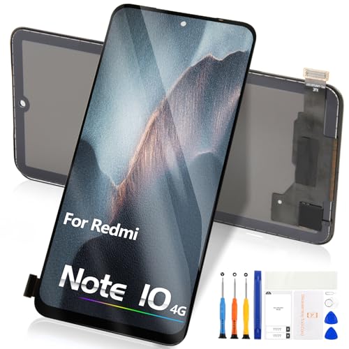 Bildschirm für Xiaomi Redmi Note 10 4G / Redmi Note 10s / Poco M5S, für Redmi Note 10 4G LCD Display Touchscreen Glas Digitizer Bildschirm Replacement M2101K7AI M2101K7AG Bildschirm für Xiaomi Redmi Note 10 4G / Redmi Note 10s / Poco M5S, für Redmi Note 10 4G LCD Display Touchscreen Glas Digitizer Bildschirm Replacement M2101K7AI M2101K7AG von Atwist
