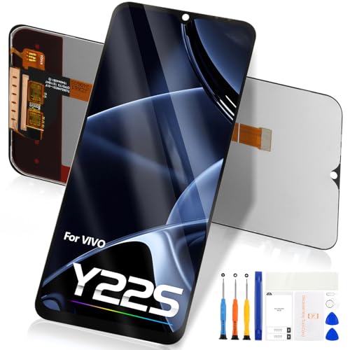 für Vivo Y22s V2206 6.55 Zoll LCD Bildschirm - für Vivo Y22s LCD Display Digitalisierer Touchscreen für Vivo Y22s LCD Touch Glas Pannello Sensor Montage Reparatur Set von Atwist