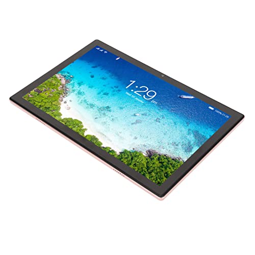 Atyhao HD-Tablet, Tablet mit 6000-mAh-Akku USB-C-Aufladung 2,4 G 5 G ROM 64 GB Anruffunktion für die Tägliche Unterhaltung (EU-Stecker) von Atyhao