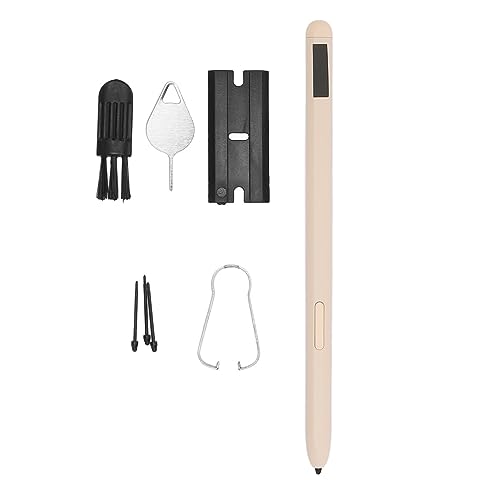 Faltbarer Telefon-Stift, Ersatz-Kunststoff, Tragbarer Faltbarer Telefon-Touch-Stift für Z Fold 4 (Rosa) von Atyhao