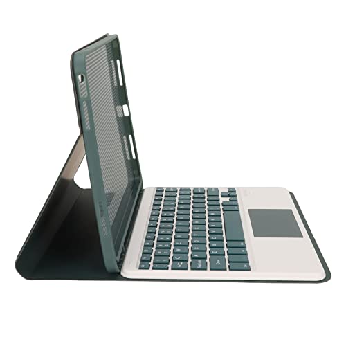 Tablet-Hülle, USB-C-Ladeschnittstelle, Automatisches Aufwachen, Perfekte Passform, Einstellbarer Winkel, Intelligente Tastaturhülle für 10,9 Zoll 2022 Generation 10 (Grün) von Atyhao