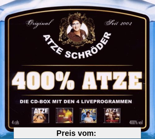 400% Atze-die Atze CD-Box von Atze Schröder