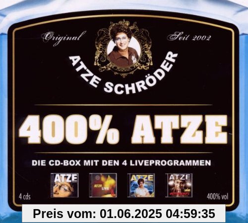 400% Atze-die Atze CD-Box 400% Atze-die Atze CD-Box von Atze Schröder
