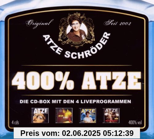 400% Atze-die Atze CD-Box von Atze Schröder