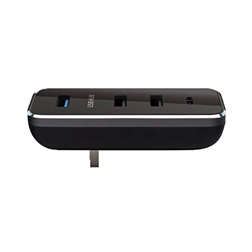 Aublinto Aublinto Auto Hub Adapter,Handschuhfach USB Splitter Extension Adapter Auto Mittelkonsole USB Hub Autozubehör, Kompatibel mit Modell 3/Y von Aublinto