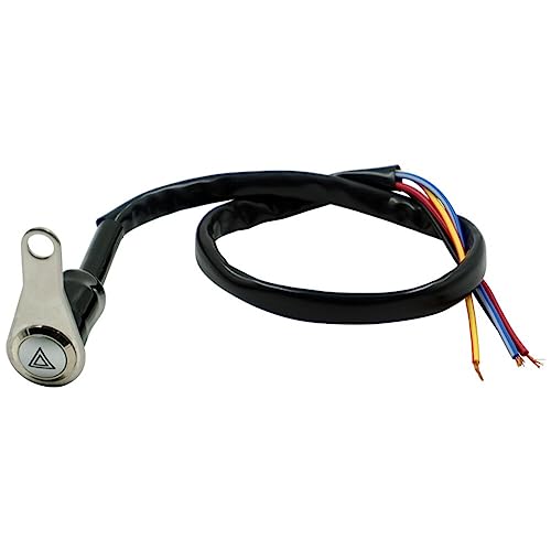 Aublinto Motorrad LED Schalter Motorrad Selbstsichernder Lenkerschalter Doppelt Blinkendes Arbeitslicht Schalter Motorrad Warnblinker Schalter Modifikationszubehör Aublinto Motorrad LED Schalter Motorrad Selbstsichernder Lenkerschalter Doppelt Blinkendes Arbeitslicht Schalter Motorrad Warnblinker Schalter Modifikationszubehör von Aublinto