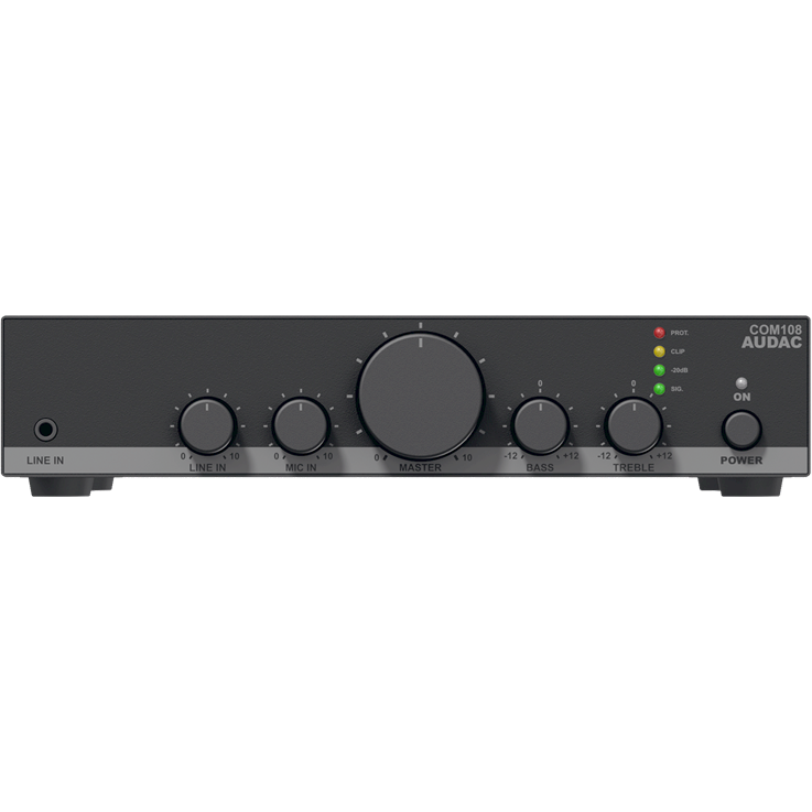 Audac COM108 100V amplifier, 80W von Audac