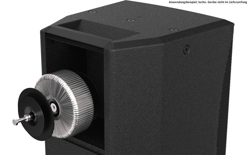 Audac TRM224 70/100V Transformatormodul für VEXO112 und VEXO115 schwarz von Audac