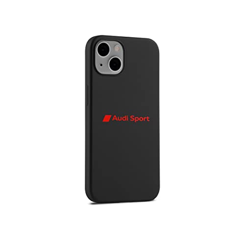 Audi 3222200200 Smartphone Case Cover Hülle Handy Schutzhülle,Silikon, schwarz, mit Audi Sport Logo von Audi collection