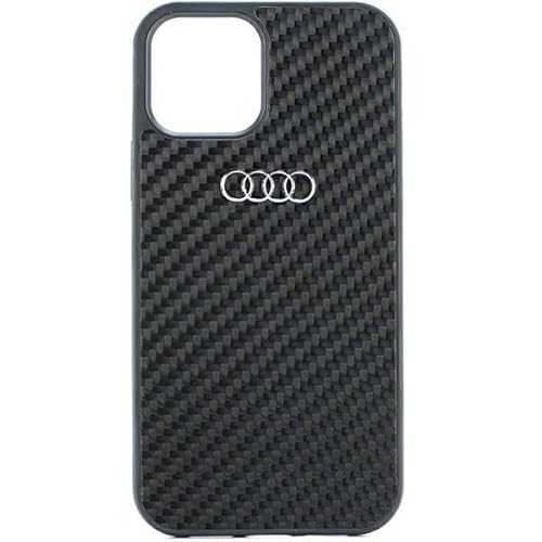 Audi Carbon Fiber Hülle für iPhone 11 / Xr 6.1" Schwarz Hard AU-TPUPCIP11-R8/D2-BK von Audi