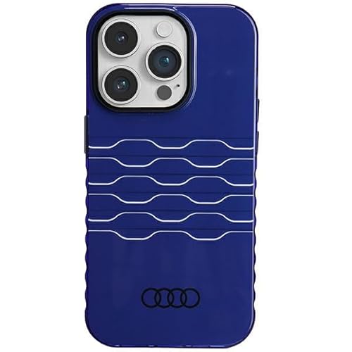 Audi IML Case Hülle für iPhone 14 Pro 6.1" Blau Blue hardcase AU-IMLMIP14P-A6/D3-BE von Audi