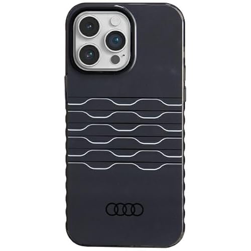 Audi IML Case Hülle für iPhone 14 Pro Max 6.7" Schwarz hardcase AU-IMLMIP14PM-A6/D3-BK von Audi