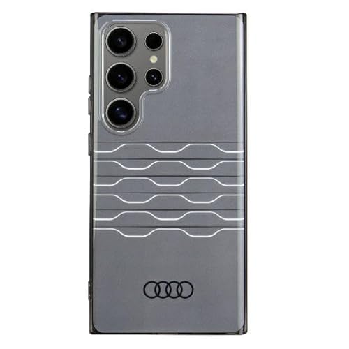 Audi IML Geometric Pattern Case Hülle für S24 Ultra S928 Schwarz hardcase AU-IMLS24U-A6/D3-BK von Audi