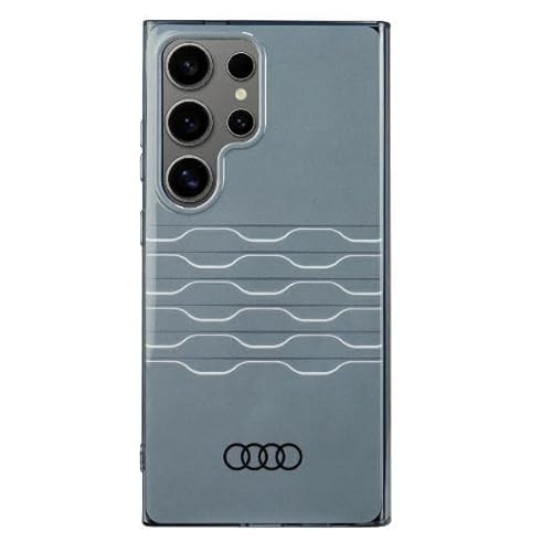 Audi IML Geometric Pattern Case Hülle für S24 Ultra S928 grau hardcase AU-IMLS24U-A6/D3-GY von Audi