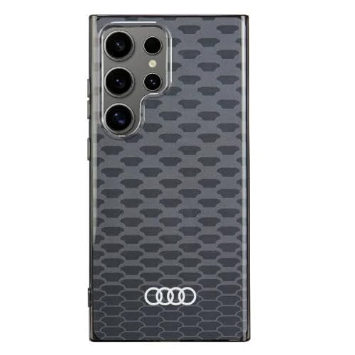 Audi IML Stitching Pattern Case Hülle für S24 Ultra S928 Schwarz hardcase AU-IMLMS24U-Q5/D3-BK von Audi