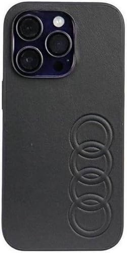 Audi Synthetic Leather Hülle für iPhone 14 Pro 6.1" Schwarz Hard AU-TPUPCIP14P-TT/D1-BK Audi Synthetic Leather Hülle für iPhone 14 Pro 6.1" Schwarz Hard AU-TPUPCIP14P-TT/D1-BK von Audi