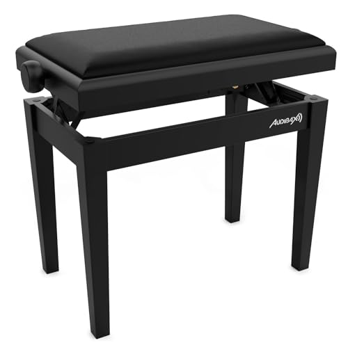 Audibax KB600 Black Banco para Piano Teclado Ajustable Regulable. Acolchado Audibax KB600 Black Banco para Piano Teclado Ajustable Regulable. Acolchado von Audibax