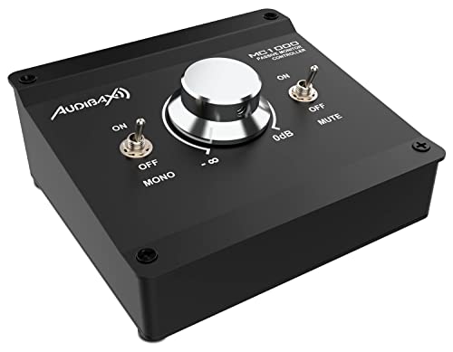 Audibax MC1000 Control de Volumen Pasivo para Monitores de Estudio von Audibax