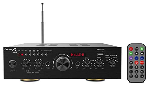 Audibax Miami Amplificador Karaoke Bluetooth 100W + 100W. Mando a distancia Audibax Miami Amplificador Karaoke Bluetooth 100W + 100W. Mando a distancia von Audibax